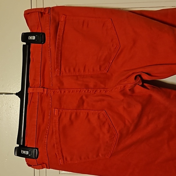 Flying Monkey Skinny Jeans Sz 9 with Stretch EUC Bright Red - Picture 3 of 6